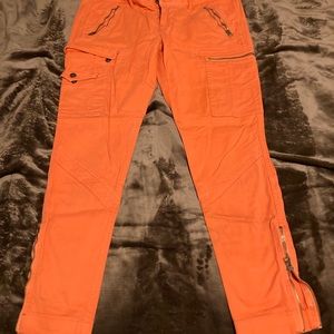 Polo Ralph Lauren Orange Cargo Pants Size 30